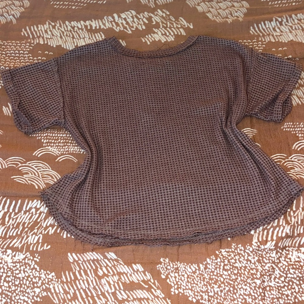 Waffle-Knit Lounge Set - Picture 6 of 7